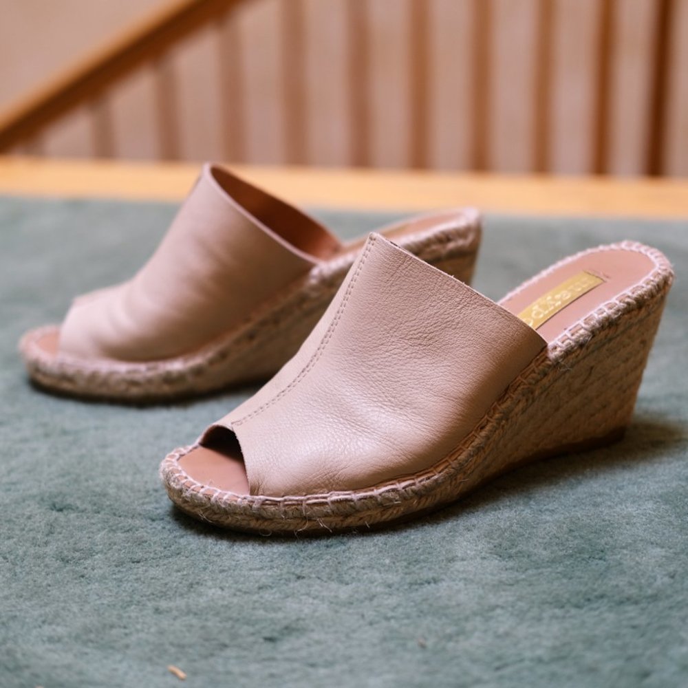 Maypol Tan Espradrille, Size 37 (Size 6.5 US)